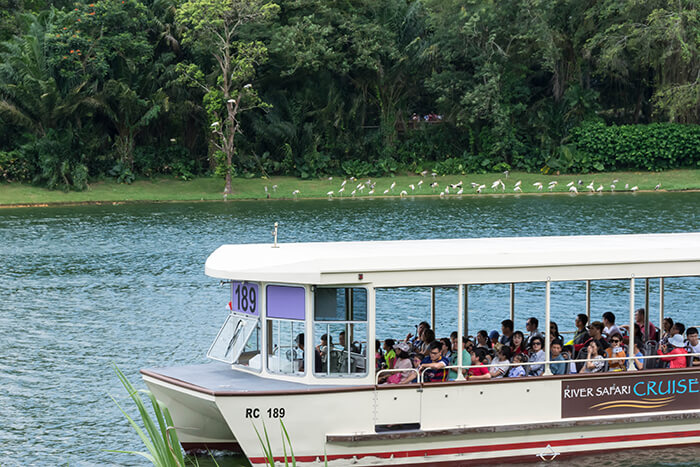 Singapore River Safari boat tour