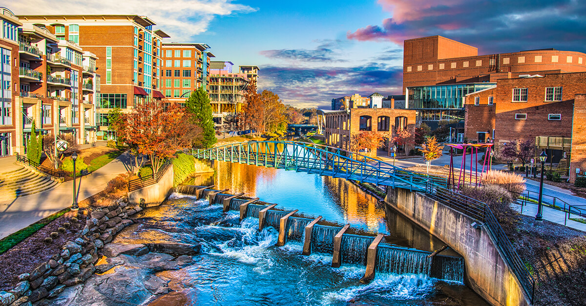 best places to visit greenville sc